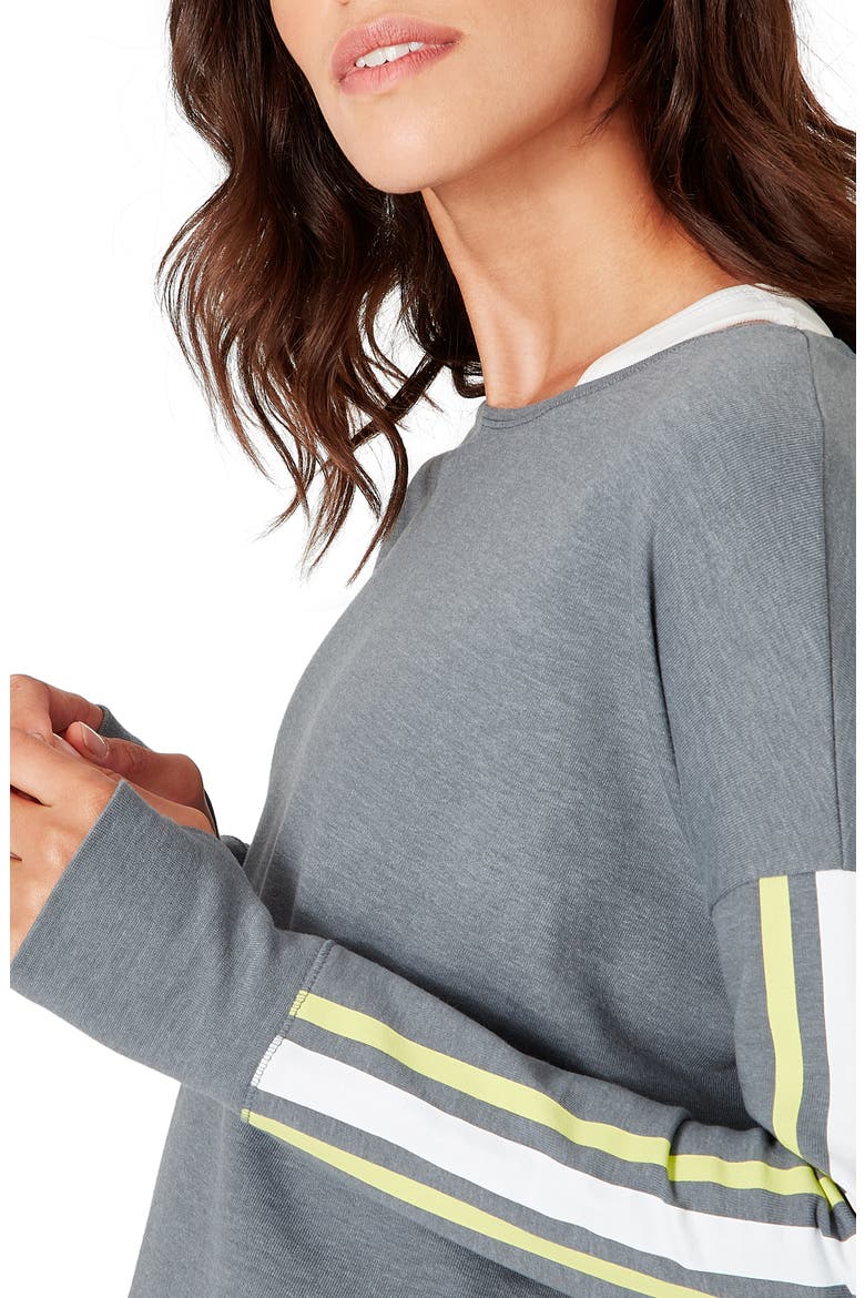 Simhasana Sweatshirt, Alternate, color, CHARCOAL MARL