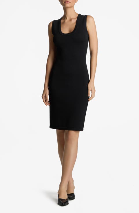 Santiago Knit Scoop Neck Sleeveless Dress