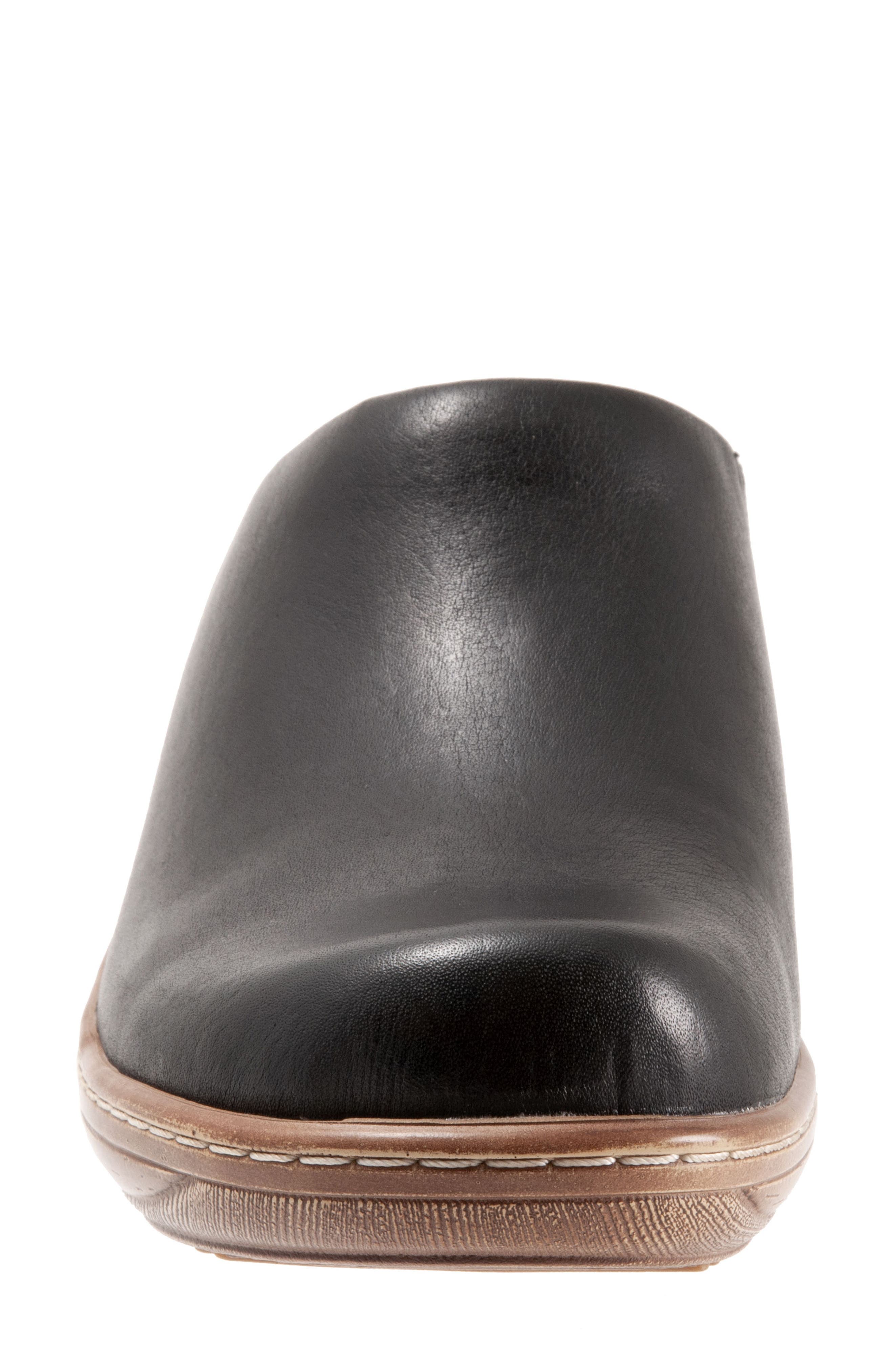 SoftWalk<sup>®</sup> Madison Clog, Alternate, color, Black Leather
