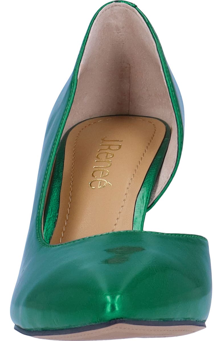 J. Reneé Jeannie Pump, Alternate, color, Emerald