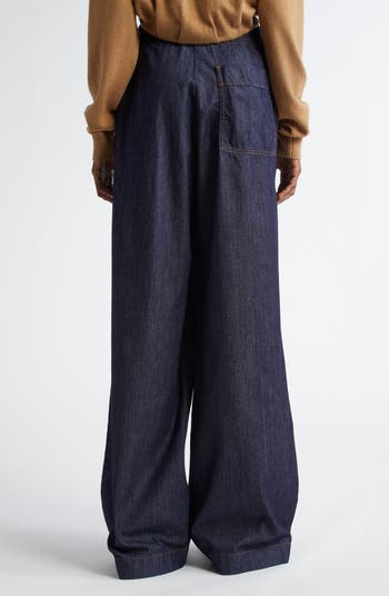 【24SS NEW】DRIES VAN NOTEN_women / Pila ワイドレッグパンツ Dries Van Noten Pila Wide Leg Jeans | Nordstrom