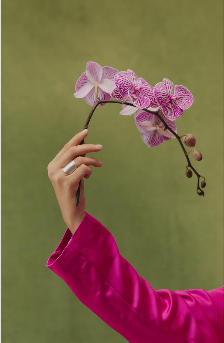 LOUPN Armor Ring, Alternate, color, Silver