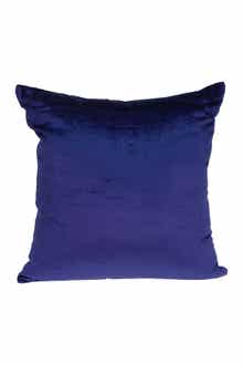 PARKLAND COLLECTION Topaz Transitional Solid Pillow - 22" x 22" - Royal Blue