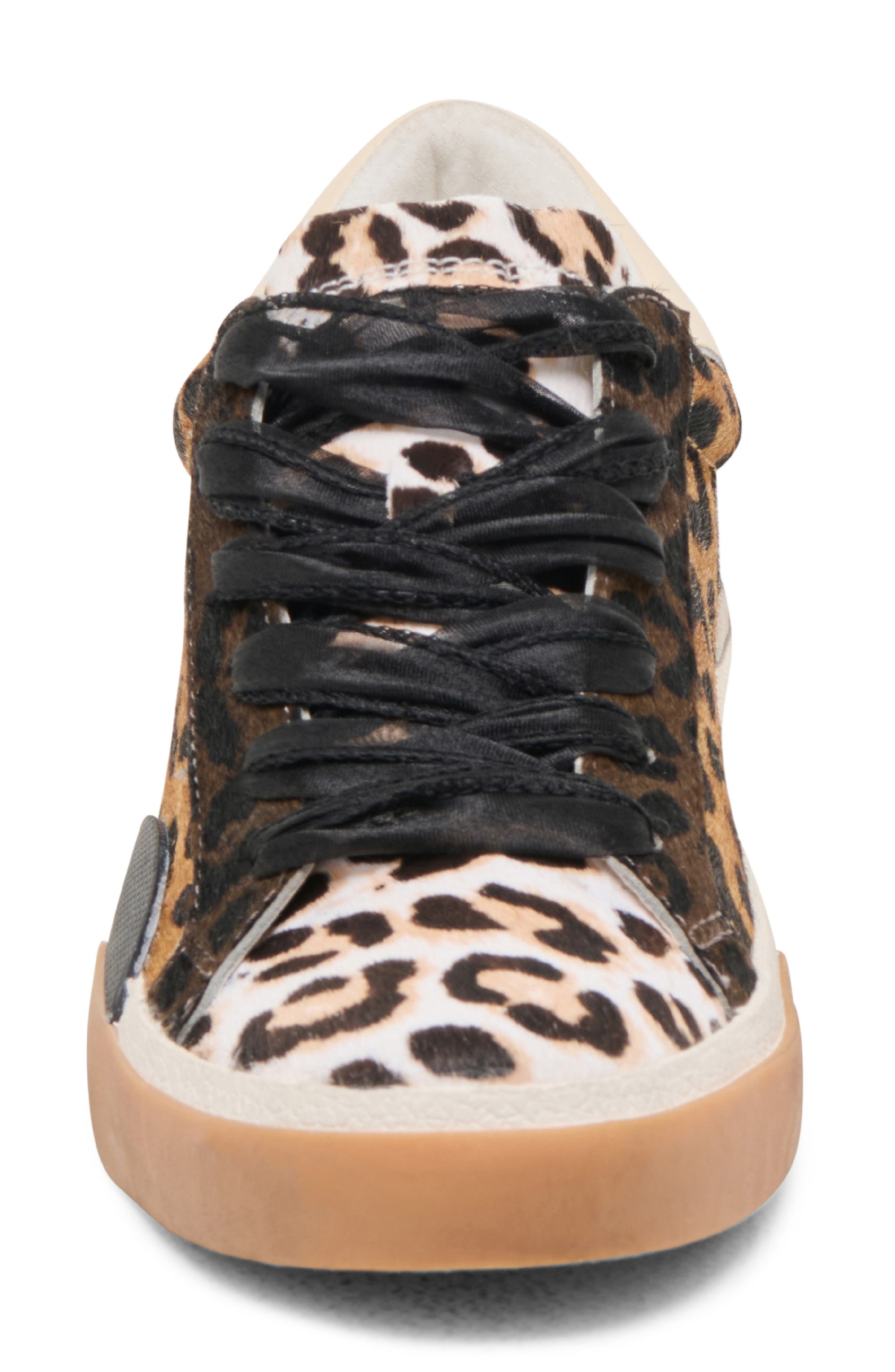 Zina Sneaker, Alternate, color, TAN MULTI CALF HAIR