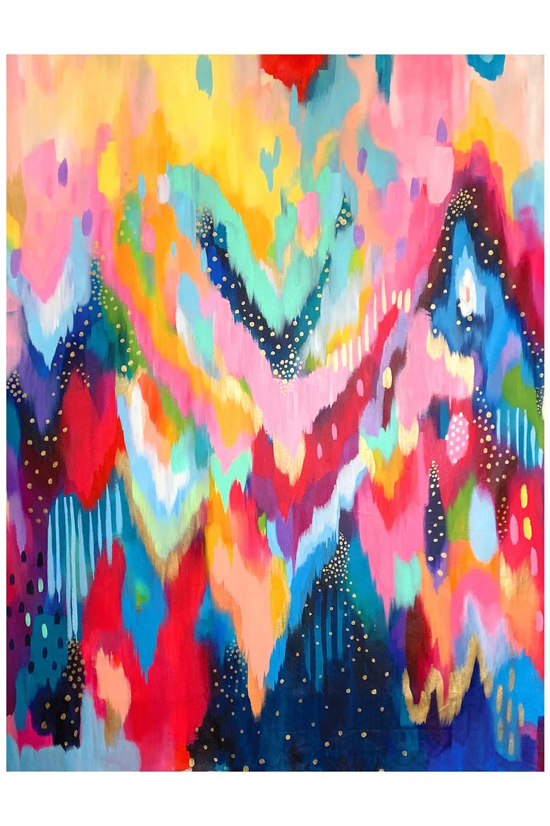 Brushstroke 800-Piece Puzzzle, Alternate, color, MULTI