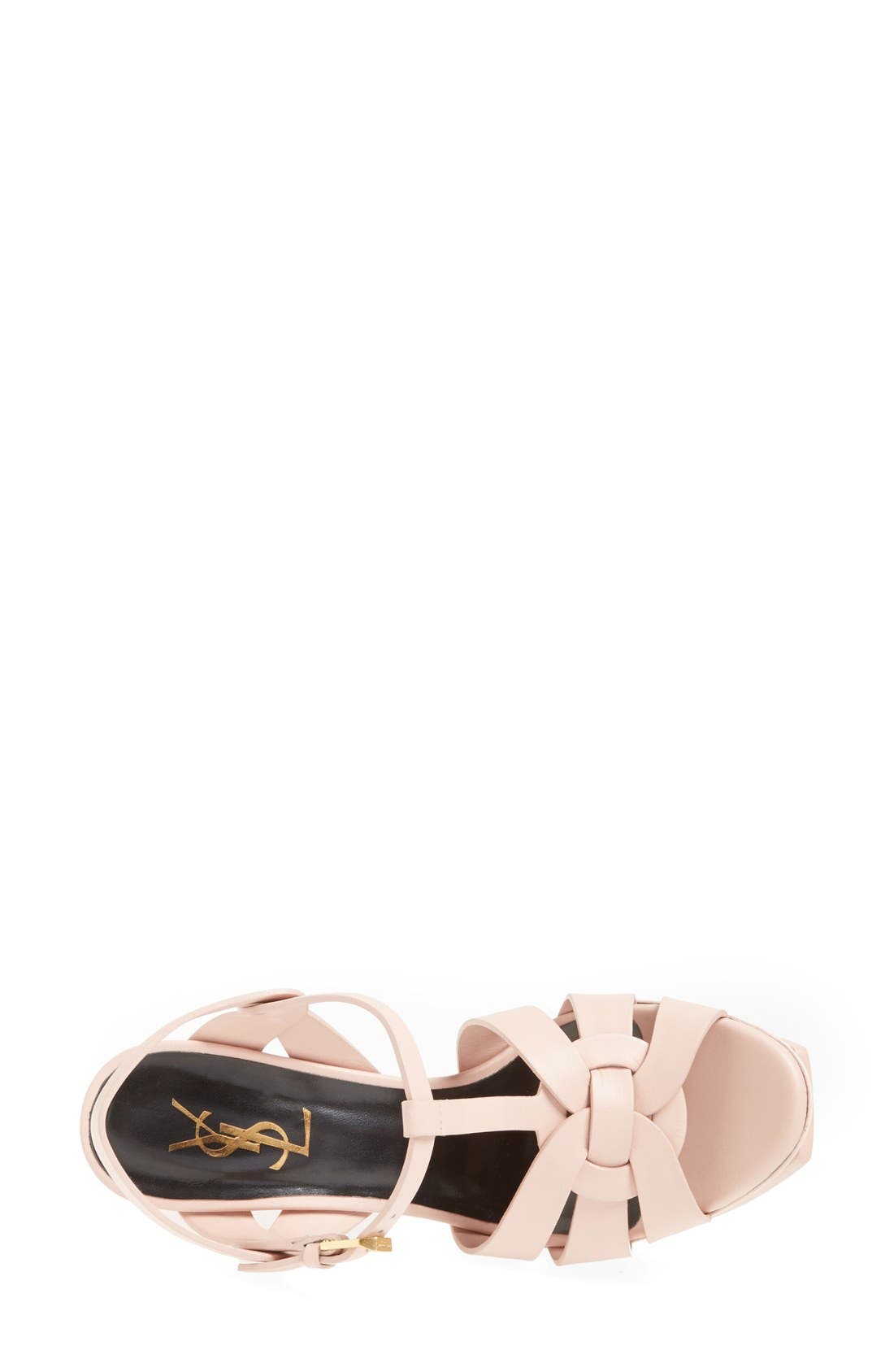 Tribute T-Strap Platform Sandal, Alternate, color, BLUSH