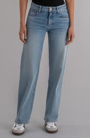 SWAT FAME Selena Low Rise Baggy Straight Leg Jeans