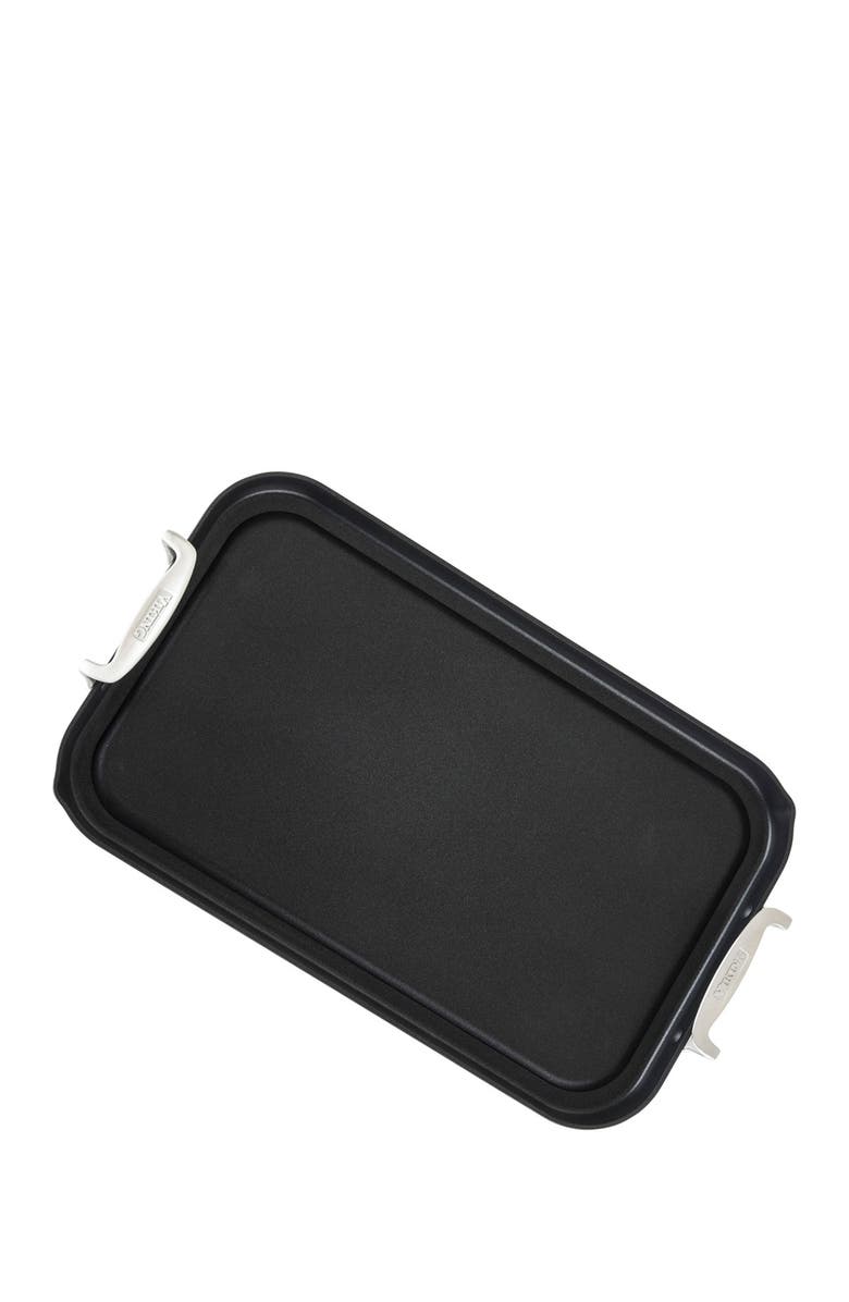 Viking Hard Anodized Nonstick Griddle, Alternate, color, Black