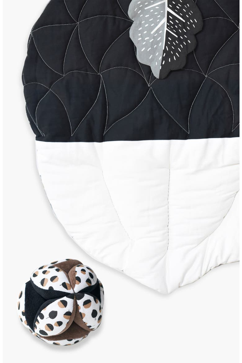 Acorn Playmat with Crinkle Toy and Clutch Ball Bundle, Main, color, Woodland