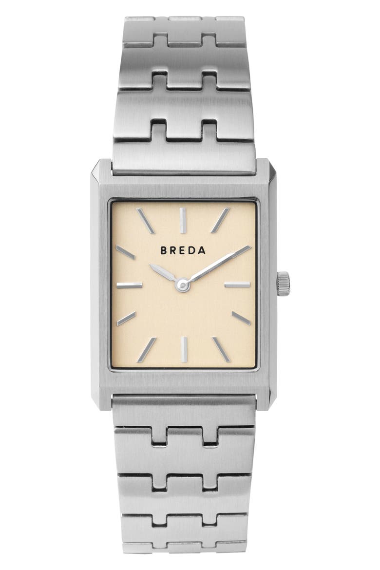 Virgil Bracelet Watch, 26mm, Main, color, SILVER