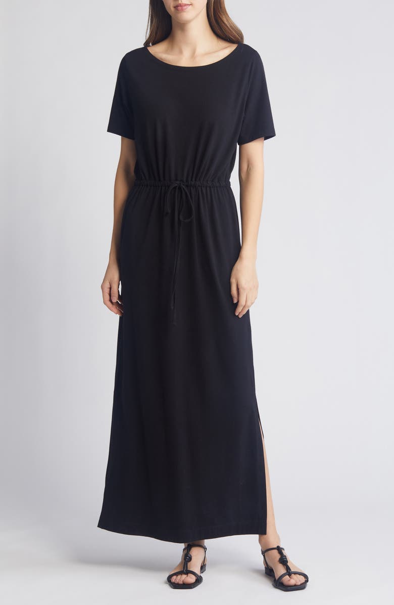 Caslon<sup>®</sup> Easy Tie Waist Maxi Dress, Main, color,