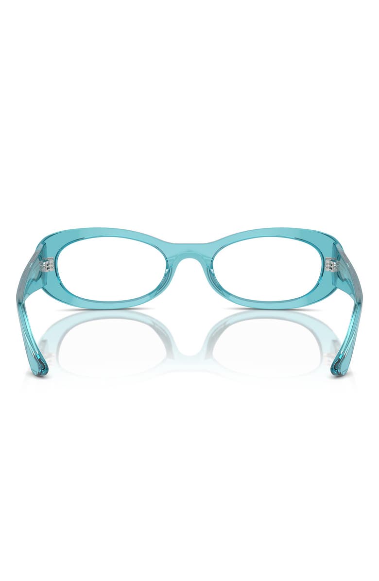 VOGUE 53mm Oval Optical Glasses, Alternate, color,