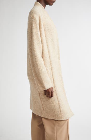 Bouclé Cardigan Coat