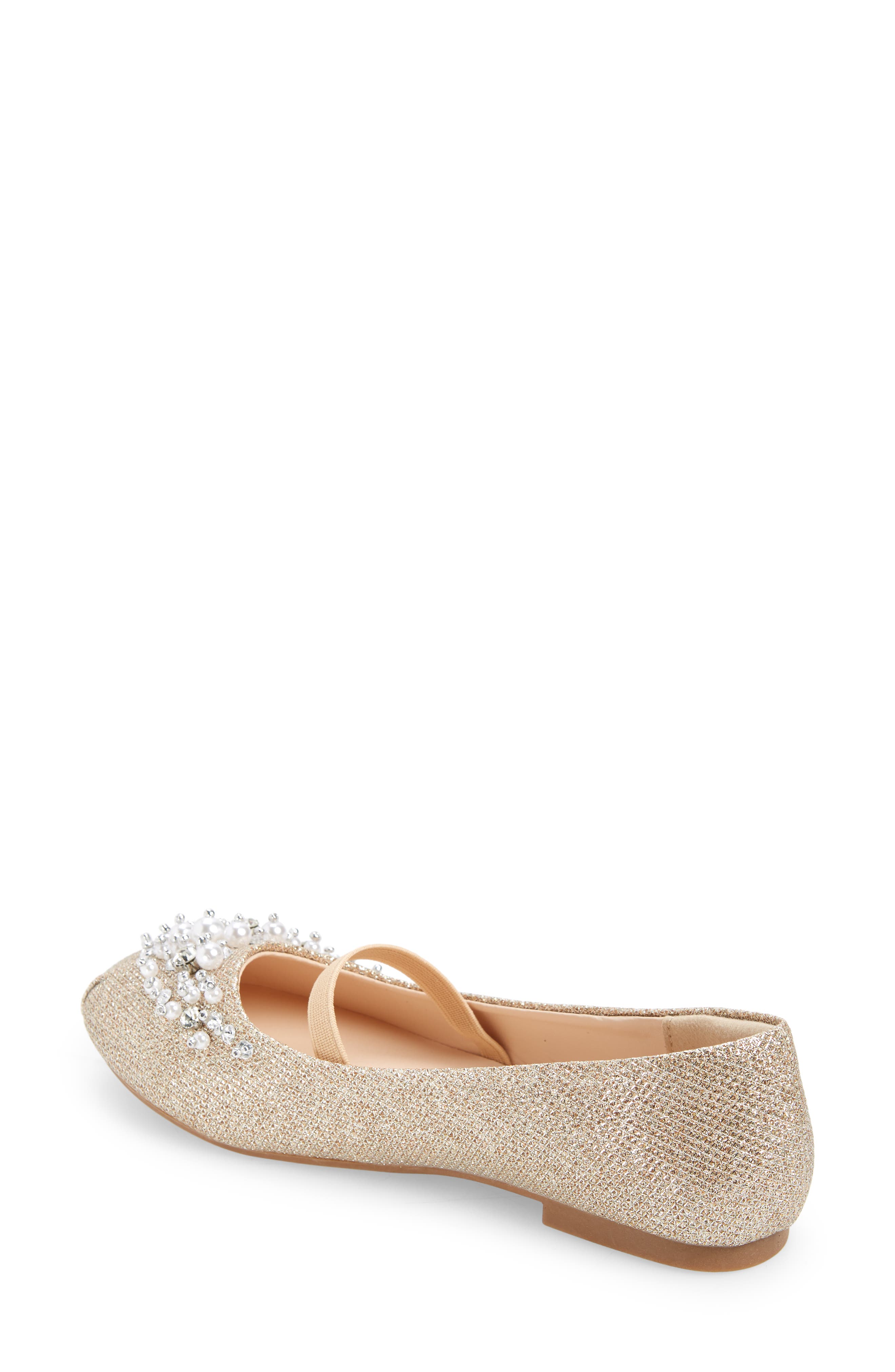 DREAM PAIRS Kids' Glitter Mary Jane, Alternate, color, Gold