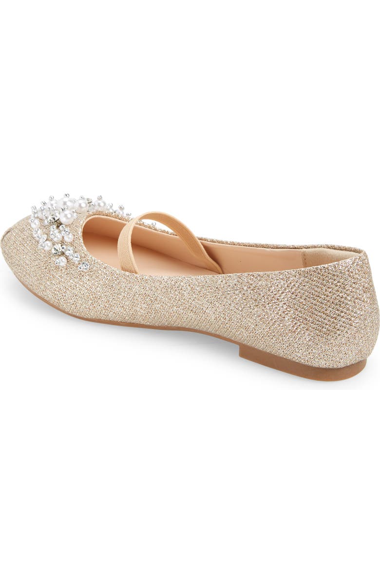 DREAM PAIRS Kids' Glitter Mary Jane, Alternate, color, Gold
