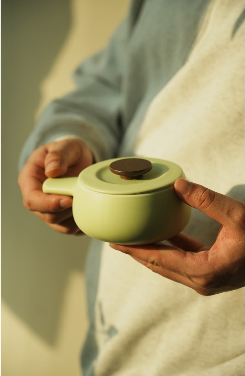 OHOM INC Fondi Self-heating Fondue Set, Alternate, color, Verde Green