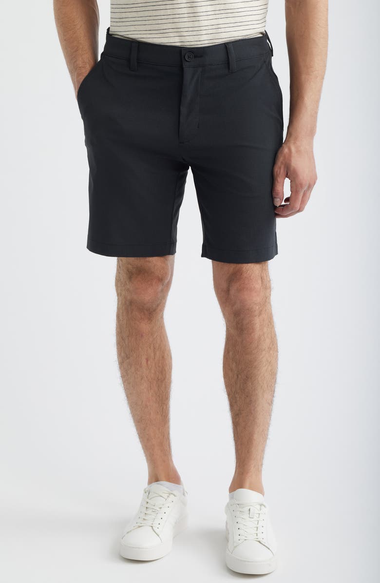 Tommy Bahama Bahama Coast Flat Front Shorts, Main, color, Jet Black
