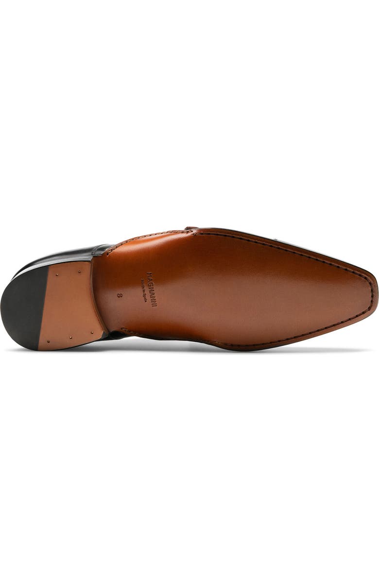 Magnanni Leros Cap Toe Double Monk Shoe, Alternate, color,