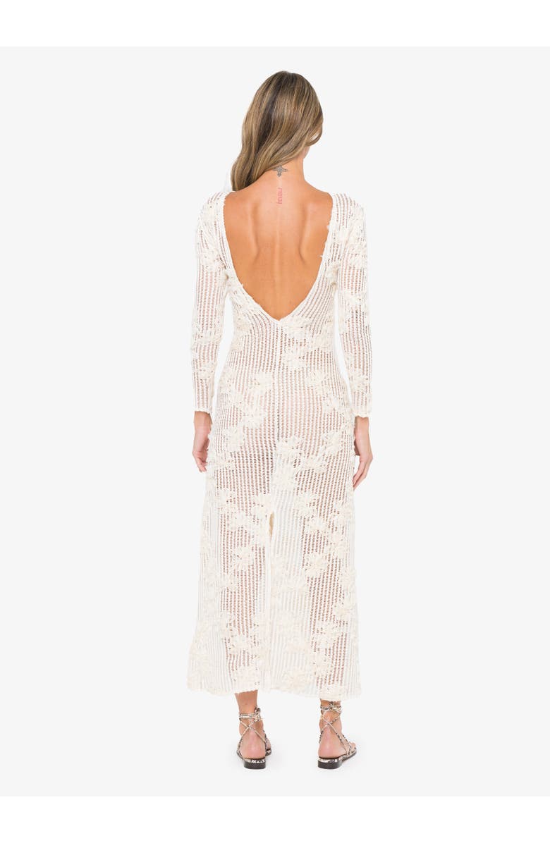 JBQ Azalia Dress, Alternate, color, Ivory