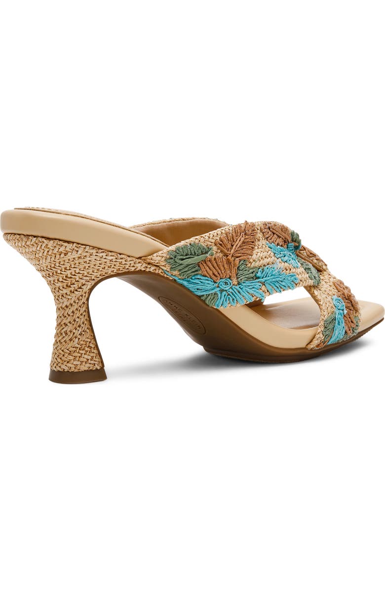 Anne Klein Jezebel Sandal, Alternate, color, Raffia Multicolor