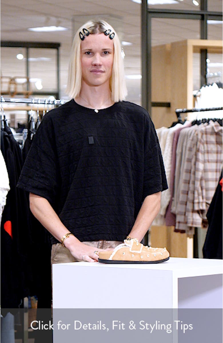 Esteller Faux Fur Lined Mule, sales video thumbnail