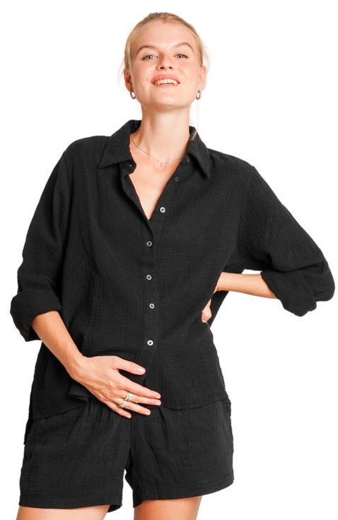 The Easy Maternity & Nursing Shirt