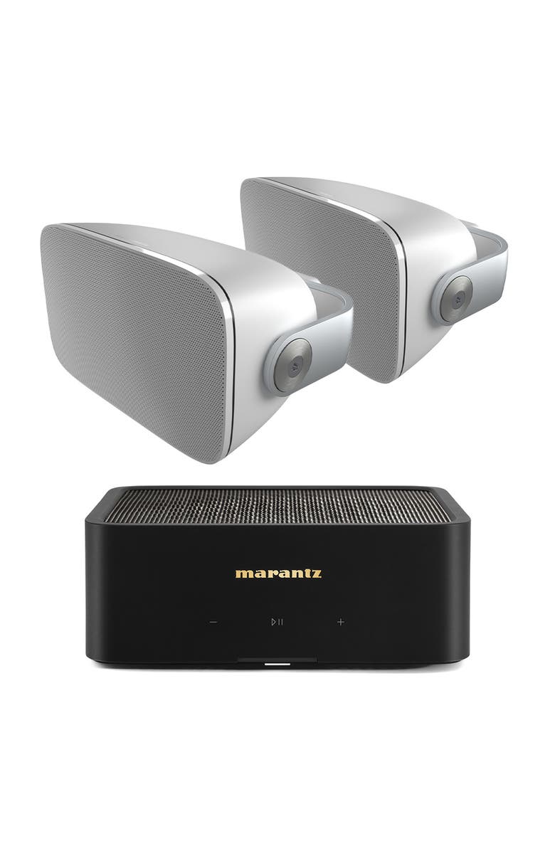 Bowers & Wilkins AM-1 2 Channel Stereo Outdoor System, Main, color, White