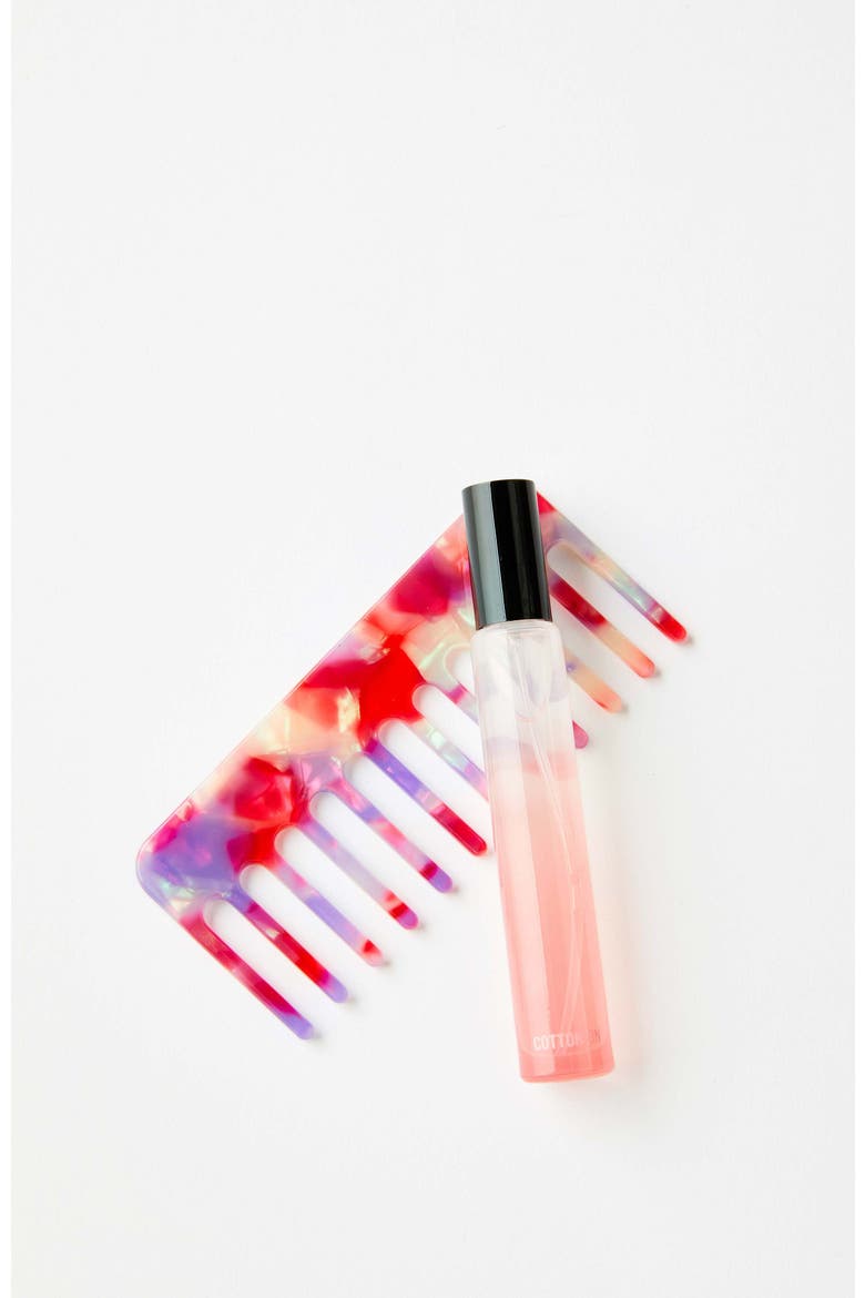 Moment Perfume 15Ml And Comb Gift Set, Main, color, Pink Red Amber And Saffron
