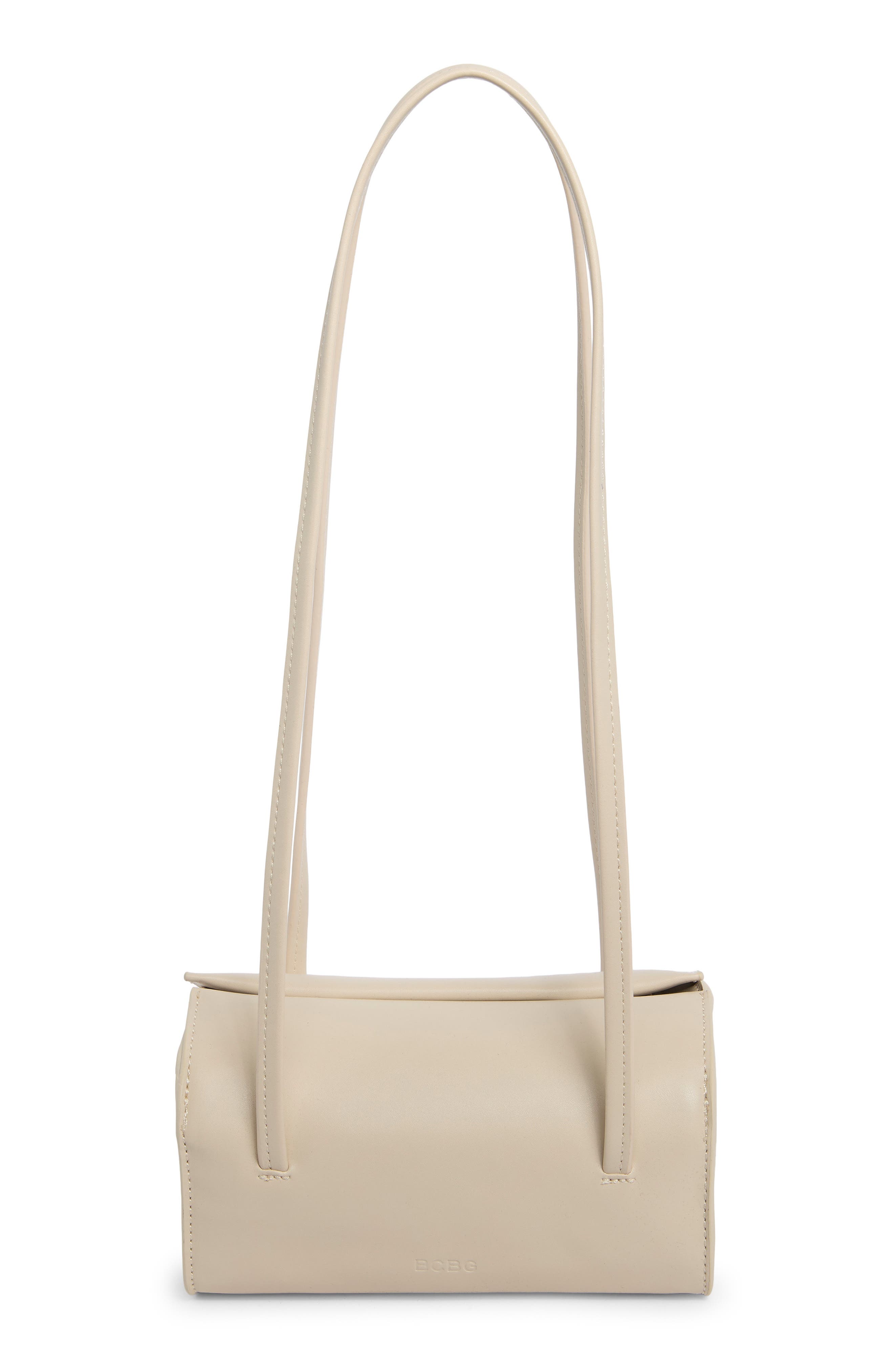 Mini Barrel Faux Leather Shoulder Bag