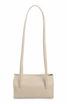 Mini Barrel Faux Leather Shoulder Bag