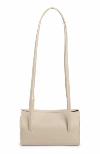 Mini Barrel Faux Leather Shoulder Bag