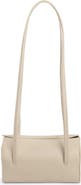 BCBG Mini Barrel Faux Leather Shoulder Bag