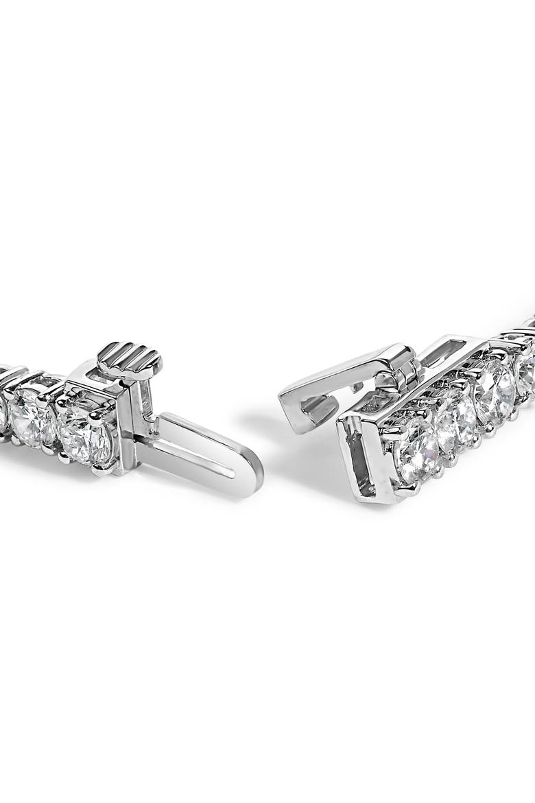 IGI Certified 14K White Gold 6.0 Cttw Lab Grown Diamond Tennis Bracelet, Alternate, color, White Gold