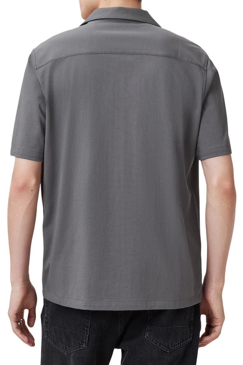 Hudson Camp Shirt, Alternate, color, IRON GREY