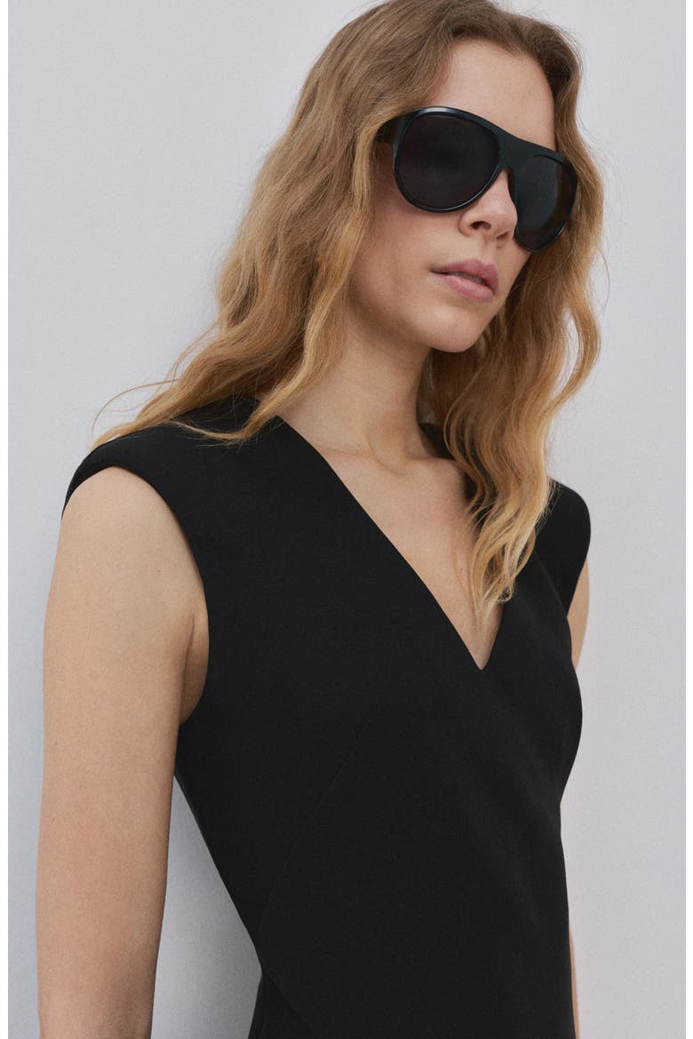 Landis Minidress, Alternate, color, BLACK