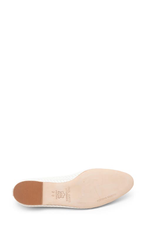 Paul Mayer Luxe Textured Ballet Flat