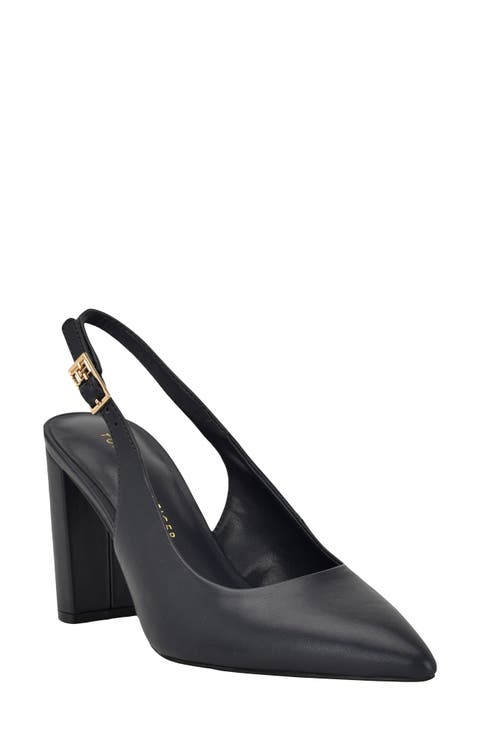 Azalee Block Heel Slingback Pump (Women)