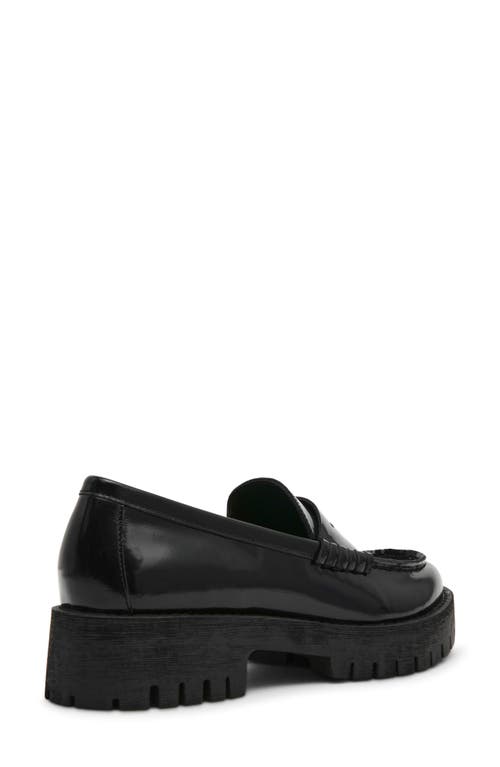STEVE MADDEN STEVE MADDEN LANGSTEN PLATFORM PENNY LOAFER