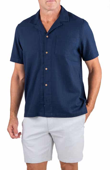 Tailor Vintage Cotton Dobby Cabana Shirt