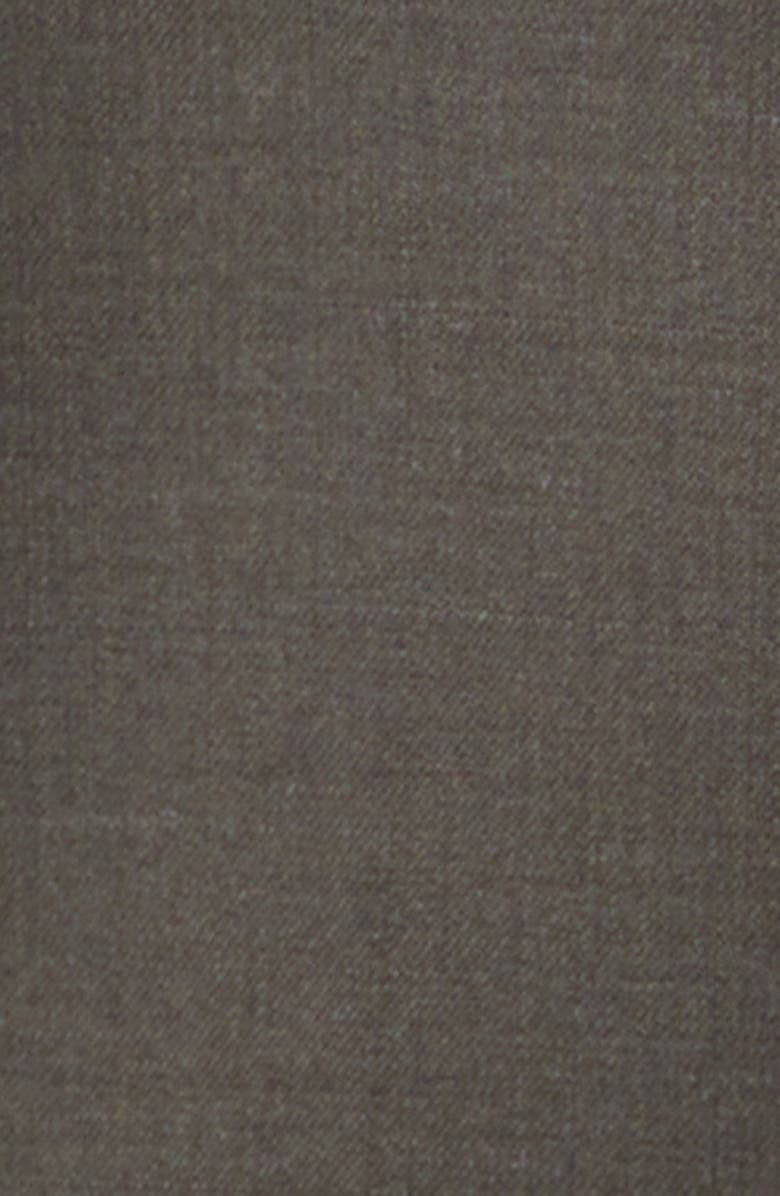 Jacquemus La Veste Gardian Peplum Sport Coat, Alternate, color, Dark Khaki