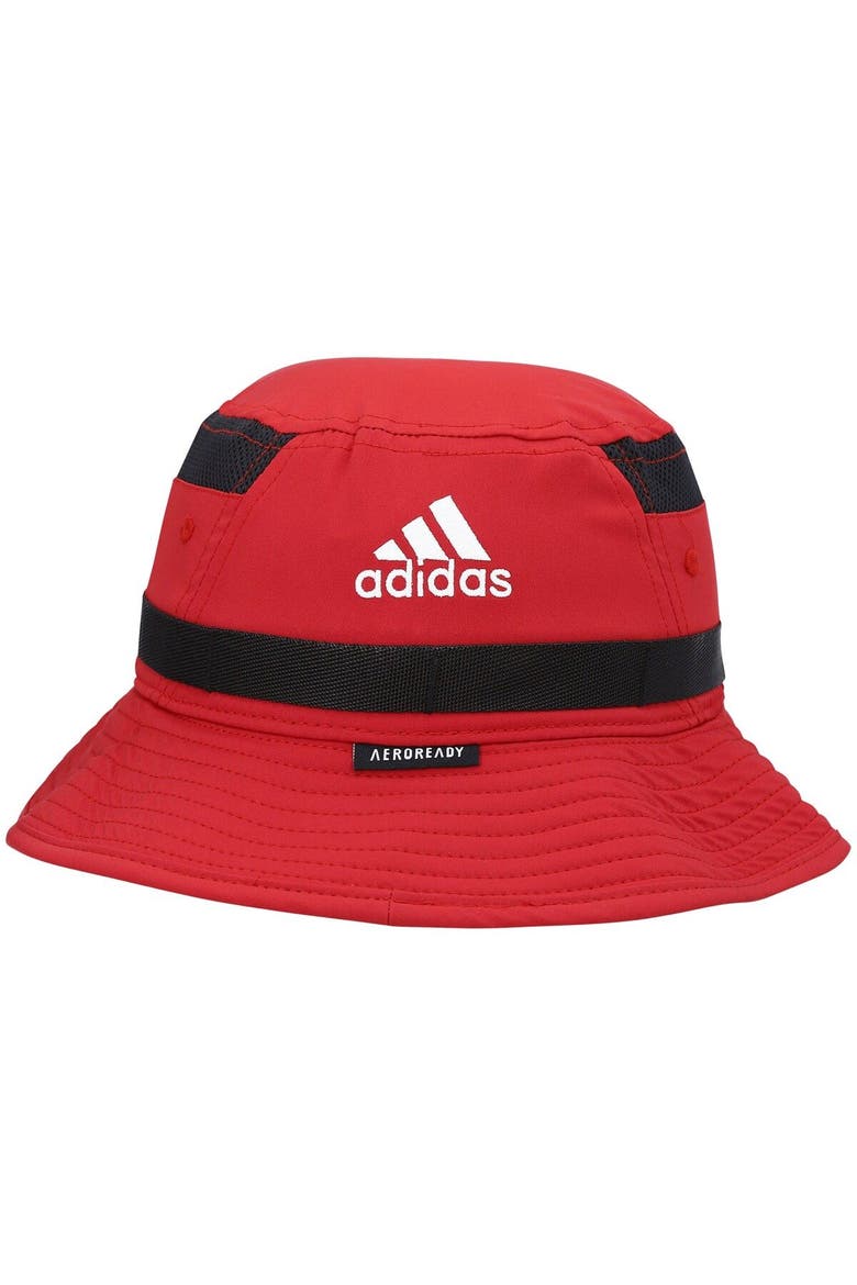 Men's adidas Crimson Indiana Hoosiers 2021 Sideline AEROREADY Bucket Hat, Alternate, color, Crimson
