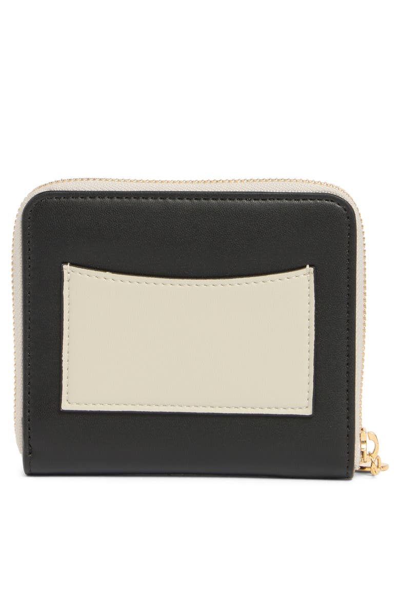 Stella McCartney Zip Around Logo Wallet, Alternate, color,