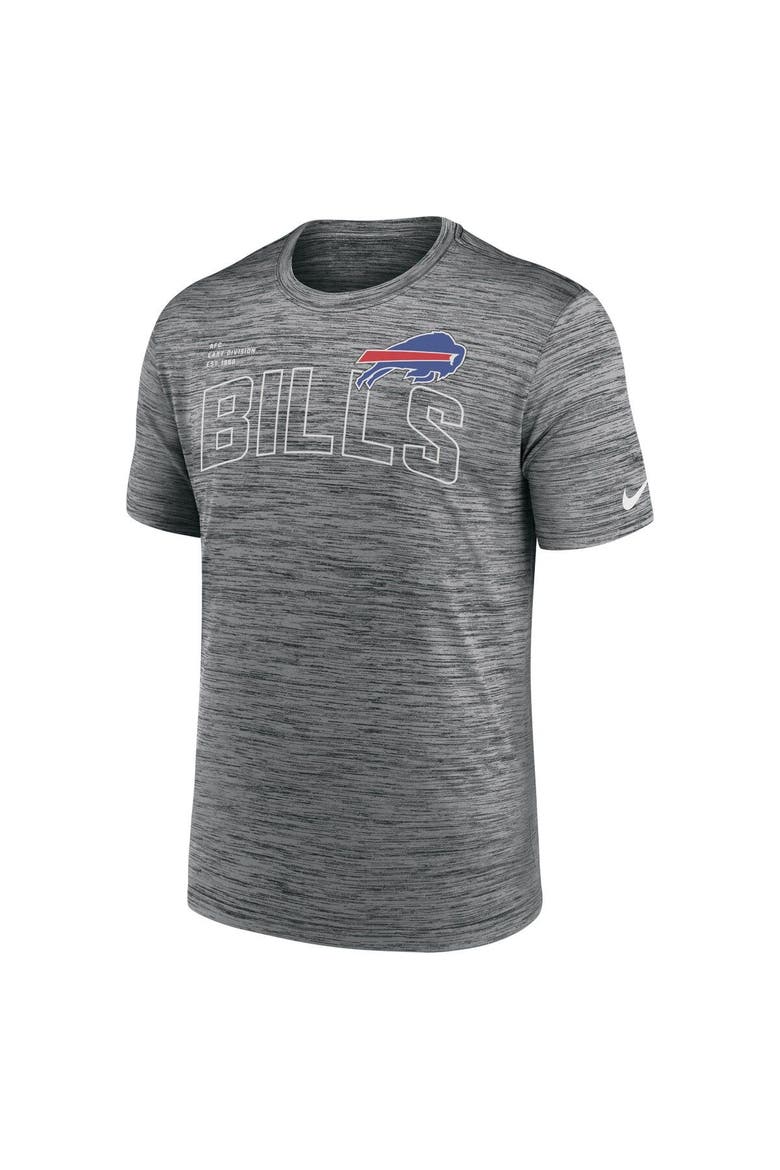 Men's Nike  Anthracite Buffalo Bills Velocity Arch Performance T-Shirt, Alternate, color, Anthracite