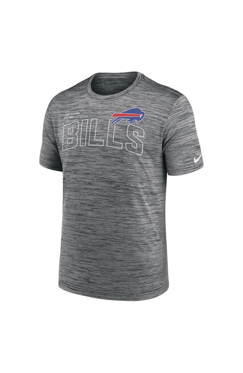 Nike Men's Nike  Anthracite Buffalo Bills Velocity Arch Performance T-Shirt, Alternate, color, 