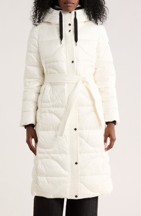 Belted Maxi Puffer Jacket