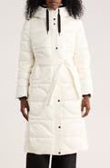 Vince Camuto Belted Maxi Puffer Jacket