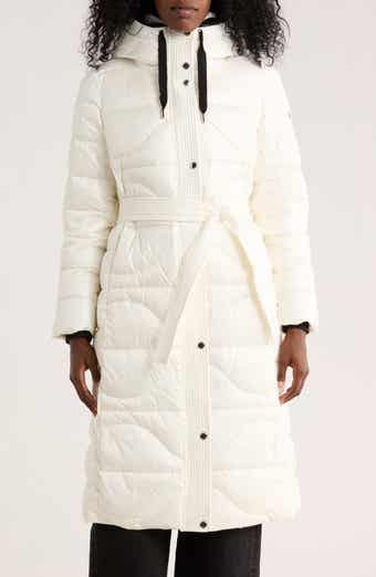 Vince Camuto Belted Maxi Puffer Jacket