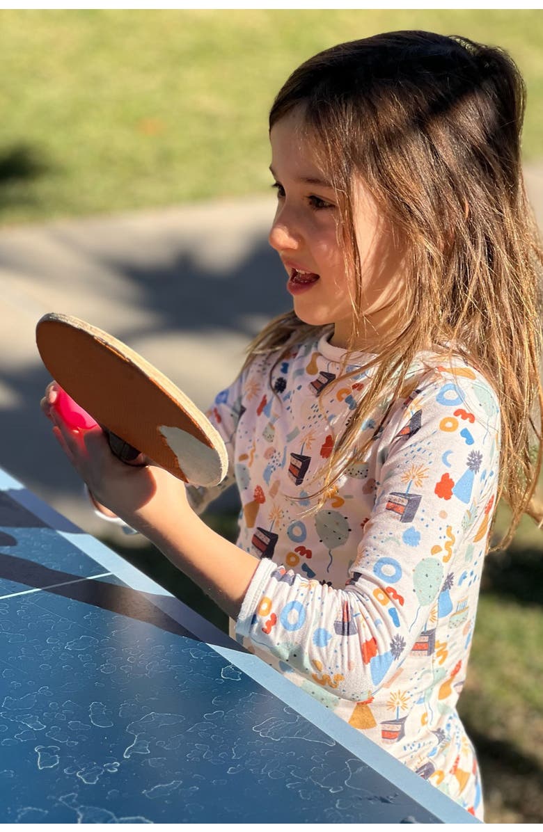 Clover Baby & Kids Long Sleeve Pajama Set - Birthday, Alternate, color, 