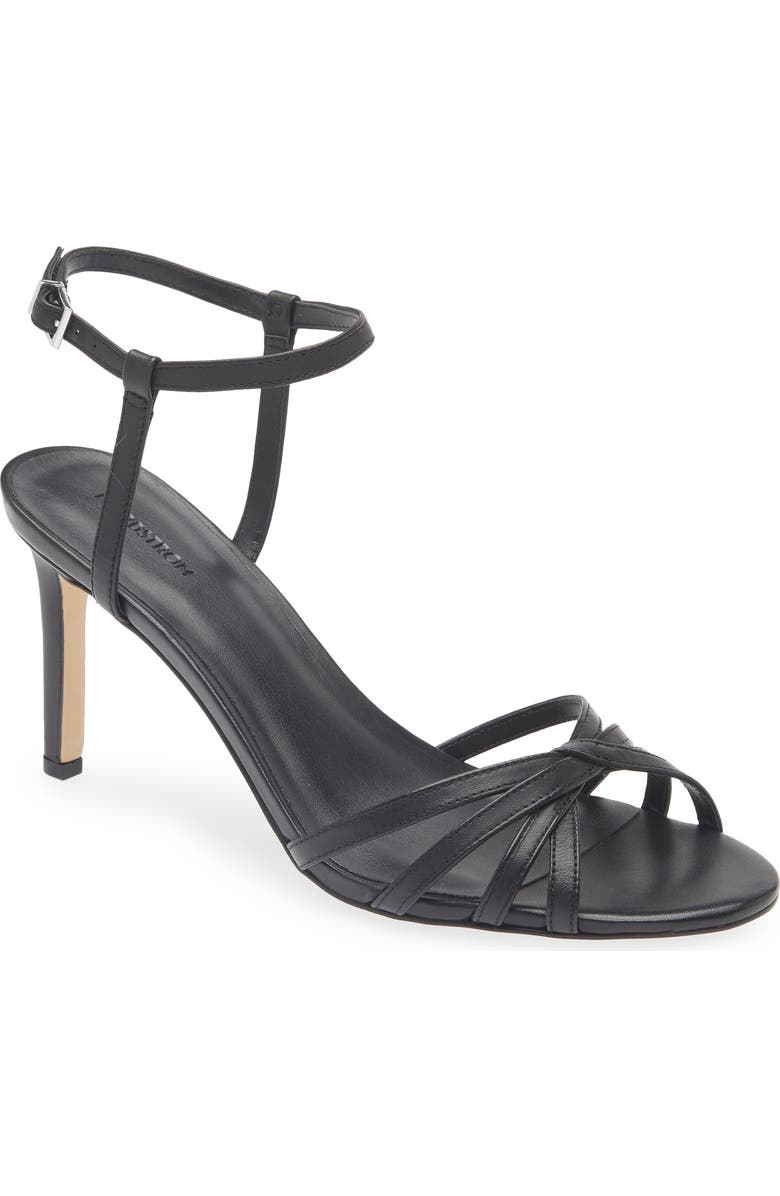 Nordstrom Astor Ankle Strap Sandal, Main, color, Black