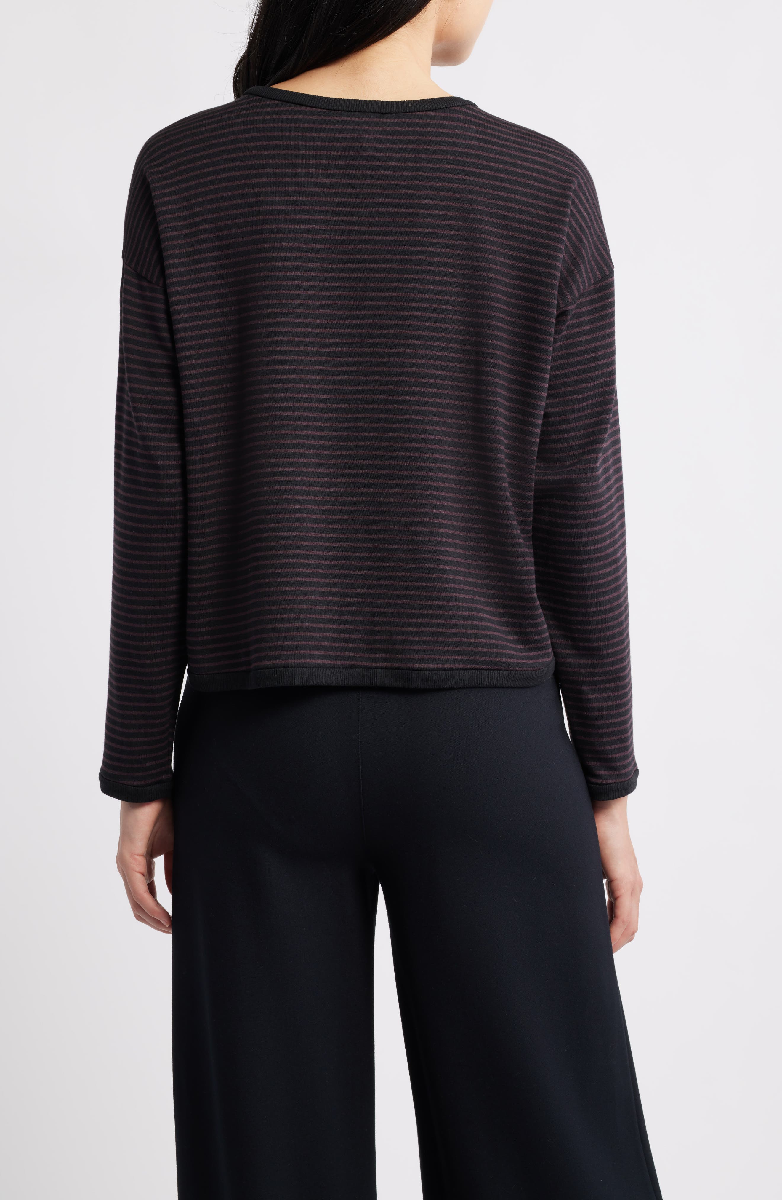 Stripe Long Sleeve Top - image 2